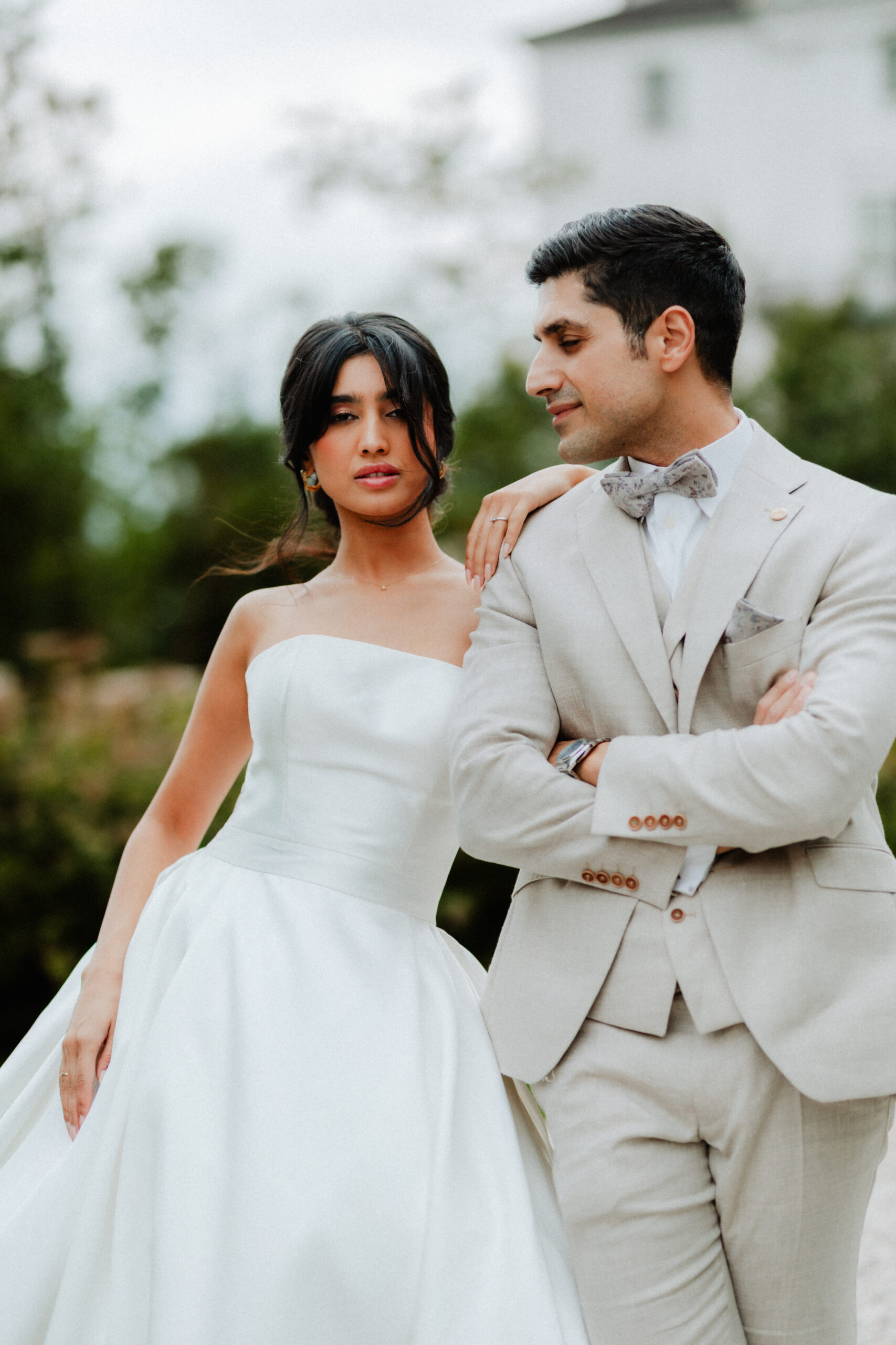 Klassisches Hochzeitsportraits, Brautpaar, Heiraten in Österreich und Bayern